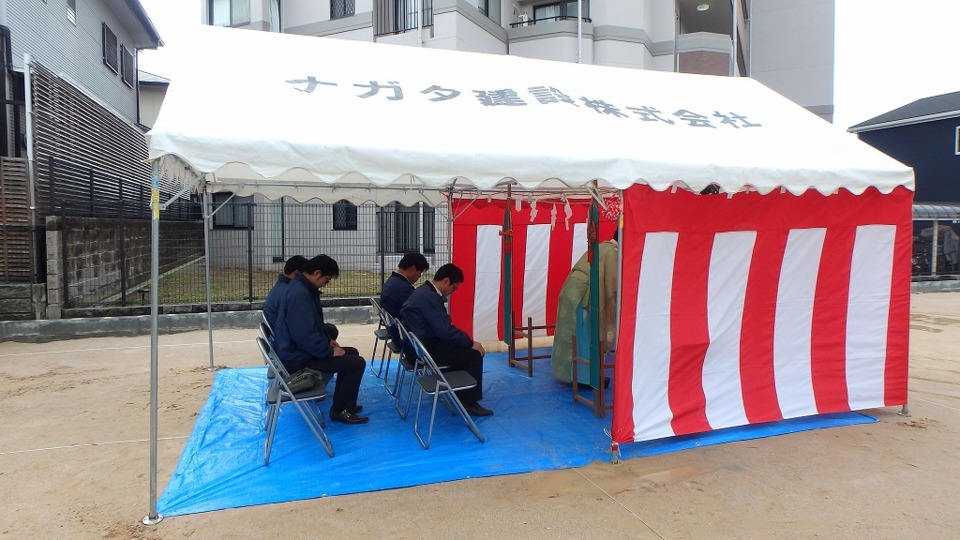 ｿﾗﾏﾄﾞﾓﾃﾞﾙ　地鎮祭