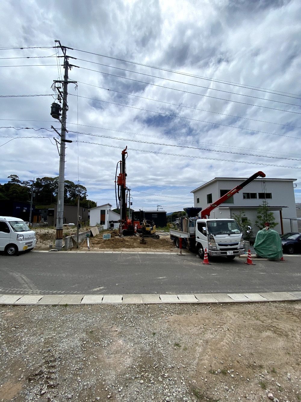 地盤補強工事